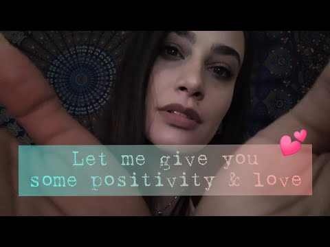 ASMR Positive Affirmations w/ Fast Aggressive Hand Sounds & Hand Movements
