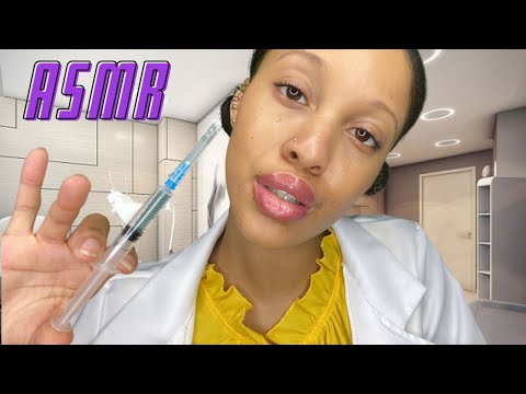 ASMR🏥 BOTOX TREATMENT AND LIP FILLERS| MEDICAL DOCTOR ROLEPLAY FOR SLEEP Lots of personal attention