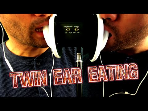 ASMR Twin Ear Eating