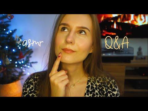 asmr po polsku 🌙 czy youtube to moje jedyne zajęcie? 🎬 *Q&A* (polish whisper, fireplace)