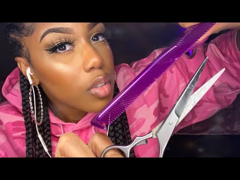 ASMR #shorts | One Minute Haircut