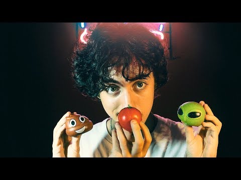 ASMR WITH A POOP, AN ALIEN AND A TOMATO