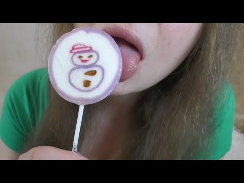 ASMR sensual girlfriend teases you with lollipop (personal attention/licking sounds)