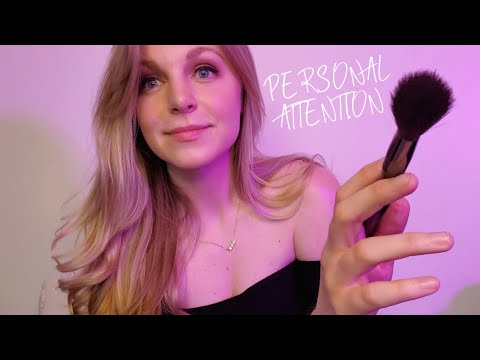 ASMR | Personal Attention + Brushing Your Face (YOU WILL 100% RELAX)  асмр