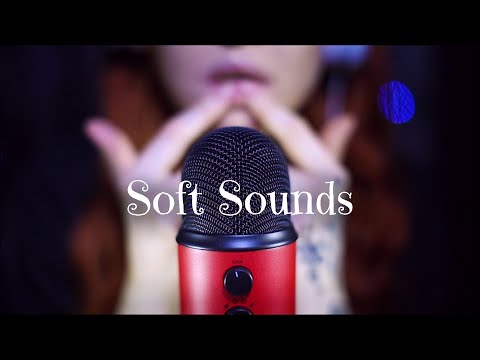 👂 ASMR - SOFT SOUNDS 👂 mouth sounds, face touching, whispering, lip sounds, hand movements
