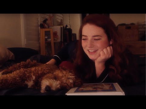 ASMR Reading You Bedtime Stories in Bed (soft speaking)