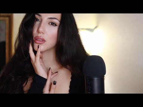 ASMR Get Tingles with CloseUp Whispers & Mouth Sounds ✨ and some triggers :)