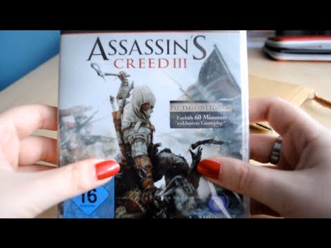 ASMR. Silent Unboxing (Assassin's Creed III)