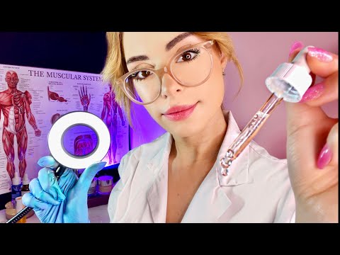 ASMR Fast & Aggressive FACE EXAM Doctor Roleplay Medical Exam Personal Attention & Layered Sounds 🌸