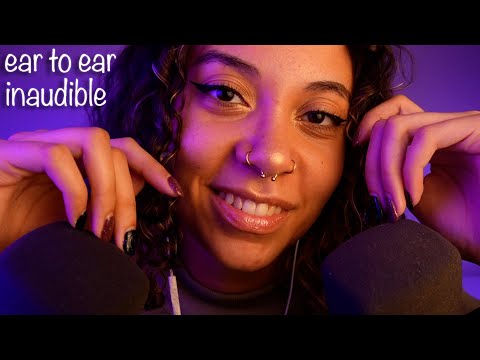 *EAR TO EAR* Switching Between Inaudible & Audible Whispers (w/ various triggers) ASMR