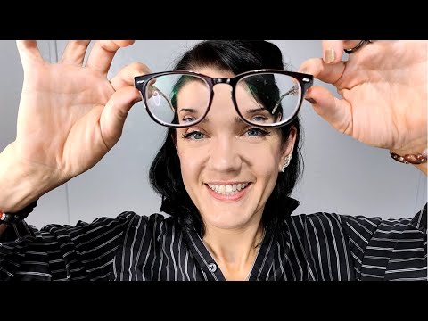 ASMR Glasses Fitting - Soft Speaking - Eyewear Boutique