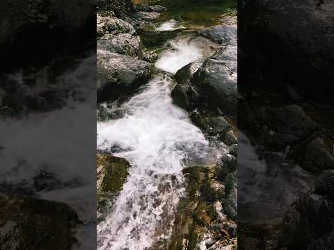 ASMR Plunge Down this Mountain Cascade 🌊 #relaxing