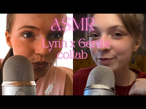 ASMR relaxing collab ft. ​⁠Lynn 🩷 (objects tapping + scratching you and the mic) •@lynnasmr6091•✨