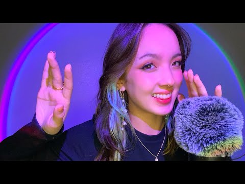 ASMR | Getting Something Out of Your Eye (mouth sounds, hand sounds, and negative energy plucking)