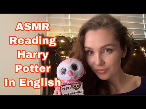 ASMR| Reading 📖 book Harry Potter in English
