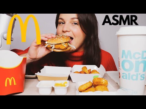 ASMR FRANÇAIS⎪MUKBANG MCDONALD’S 🍔🍟 (Eating sounds, Eating show)