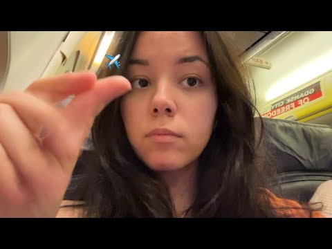 ASMR in the Airplane ~ ✈️🛩️
