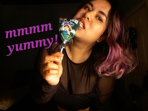 Kissing you, Eating Mexican Candy and Mouth Sounds - ASMR