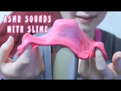 ASMR | Slimy Slime | Sticky, Tapping, Popping Sounds | Etc