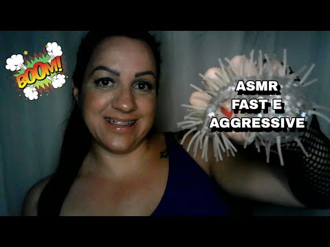 ASMR-⚠AVISO IMPORTANTE⚠ ASMR FAST E AGGRESSIVE #asmr #aggressive #rumo3k