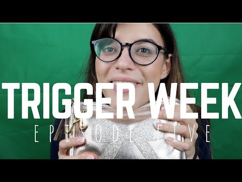 ASMR | TRIGGER WEEK | Ep. 5: Makeup Bag Rummaging and Ramble