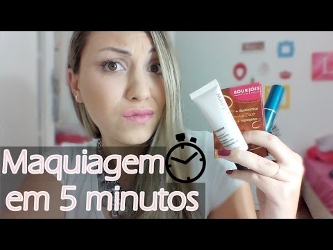 Desafio: Maquiagem em 5 minutos