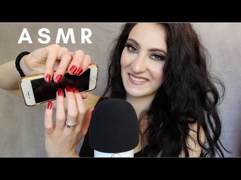 ASMR Tapping for Sleep and Relaxation + Trigger words