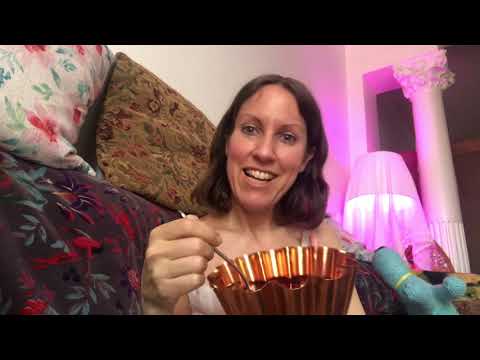 ASMR Chat shopping Haul eating Jello sounds  :)