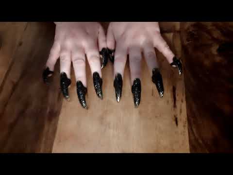 ASMR Lo fi build up tapping With Claws/Nails (no talking)