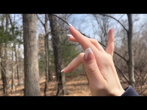 ASMR! Spring Tingles! Hand movements + Tapping!