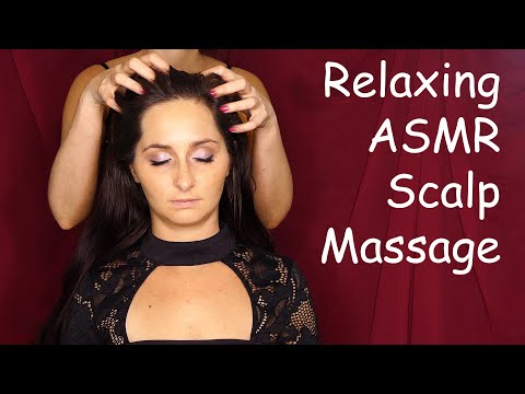 ASMR Hair Brushing, Scalp Massage & Whispers for Sleep ♥ My 4 Favorite Hair Brushes, Ultra Close!
