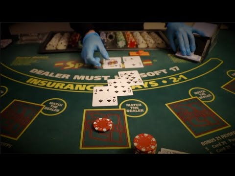 ASMR Blackjack Roleplay ❤️♠️ w/ Latex Gloves. Come & Play w/ Me!