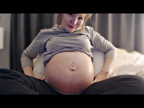 ASMR Pregnant Belly Massage