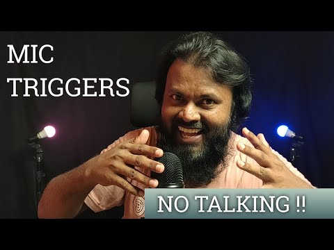 ASMR Mic Triggers no talking