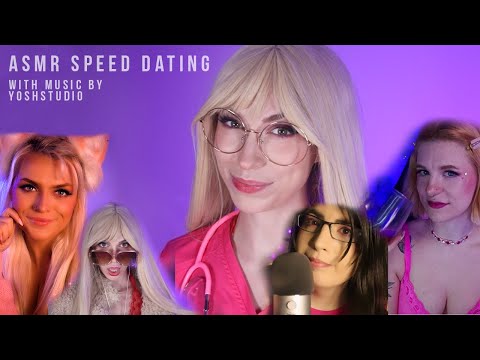 🤍 Valentine's Day ASMR Collab 🤍 The Love Doctor ASMR RP | Speed Dating for Sleep