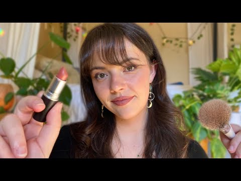 ASMR Comforting Personal Attention & Makeup Roleplay (pampering, positive affirmations)