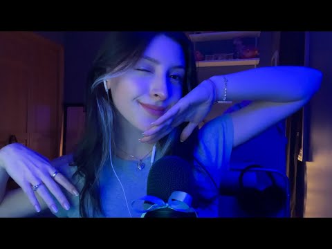 ASMR TINGLY SOUNDS FOR SLEEP 🫧 crispy tapping, rambles, mouth sounds, calming personal attention ~