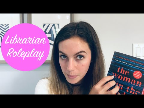 [ASMR] Librarian Roleplay (typing, page turning, tapping, tracing)