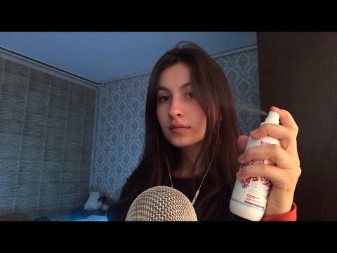 Asmr 100 triggers in one minute 💙