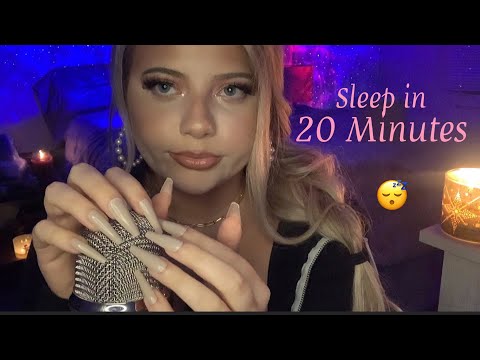 Asmr Sleep In 20 Minutes 😴 Mic Triggers, Scratching, Tapping
