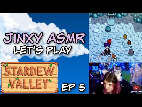 ASMR | Let's Play Stardew Valley (Part 5) (Mouse sounds, keyboard clicks, light music) | Jinxy ASMR