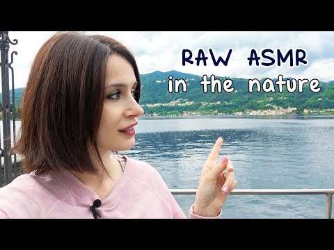 RAW ASMR ► WHISPERING NELLA NATURA * Vero Suono delle Onde *