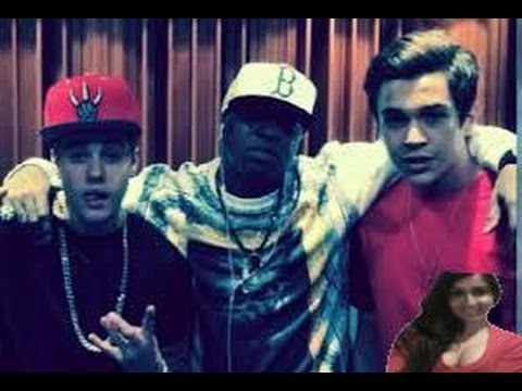 Justin Bieber &  Austin Mahone Music Video Song Recording Together - Video Review