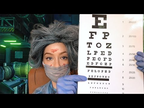 ASMR Dr Frankenstein Cranial Nerve Examination Role Play | Fright Week Special