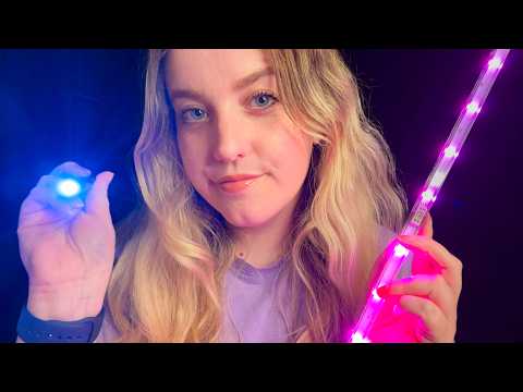 ASMR | Close your eyes 💤 triggers for sleep [LIGHTS in the dark] ✨