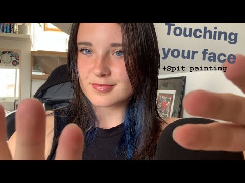 ASMR hypnotic hand movements and mouth sounds