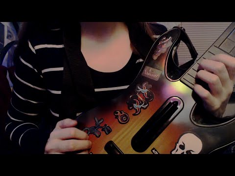 [ASMR] Soft-Spoken Playing with Guitar Hero/Rockband Controllers + Shoutouts