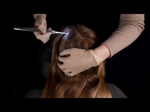 ASMR | REAL PERSON soft spoken scalp inspection [TINGLY FRIDAY]