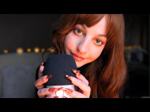 ASMR🧡Gentle Ear to Ear Clicky Whispering for sleep and relaxation (ramble, perfume haul, tapping..)🍁