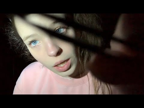 ASMR Doing your eyebrows, personal attention (relaxing)
